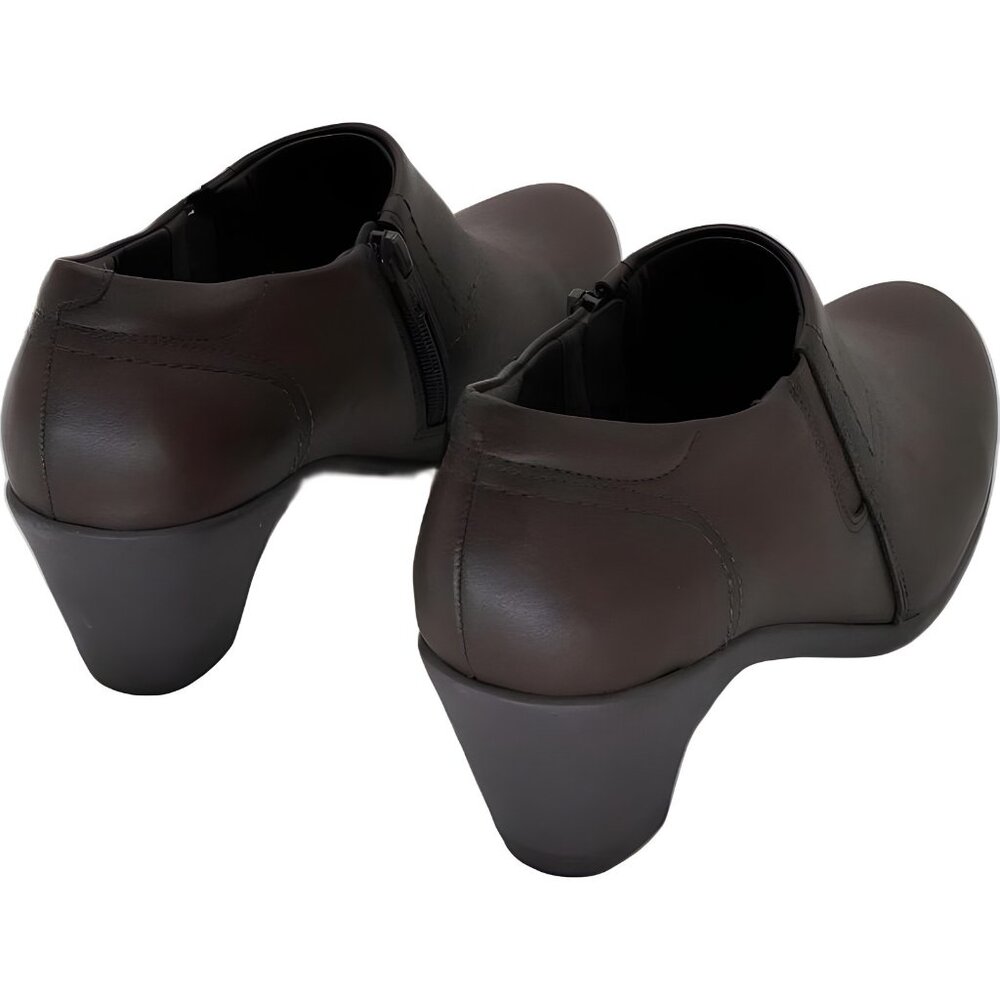 Women's Caine Side Ankle Boot Dark Brown US 9.5 M - Picture 3 of 6